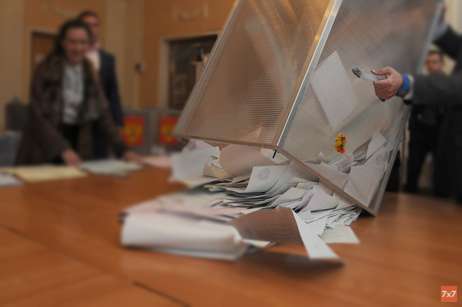 Подсчет голосов на выборах в Коми