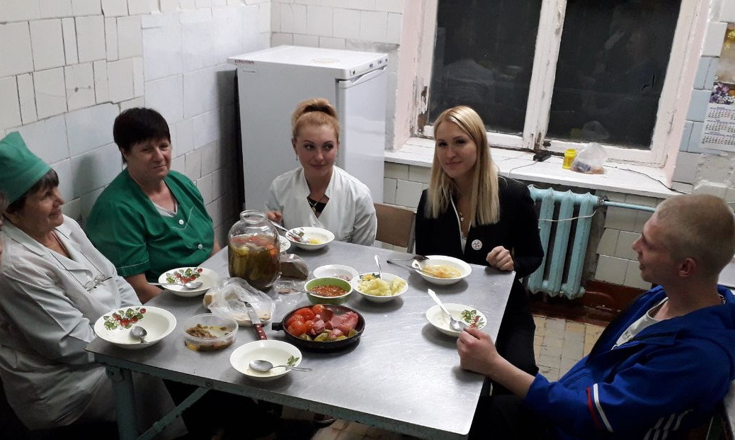 Участники протеста 