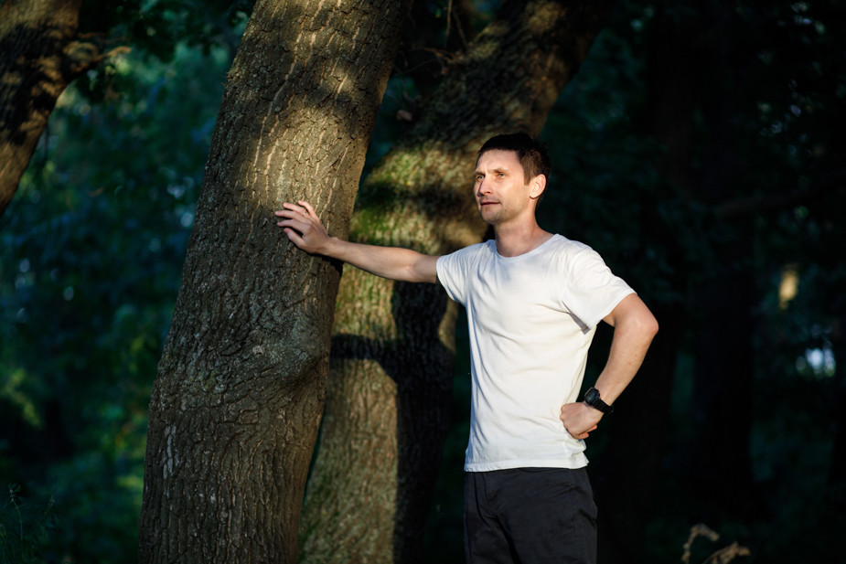 Михаил Соломонов в Волго-Ахтубинской пойме