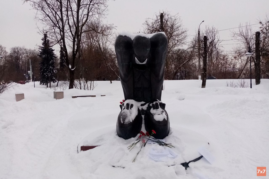 Памятник жертвам политических репрессий в Твери. Фото подписчиков «7х7»