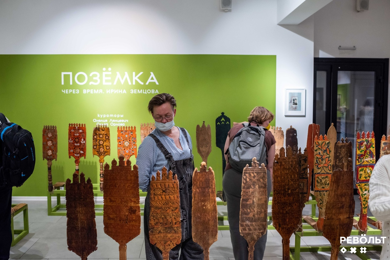 Выставка народного искусства «Позёмка»