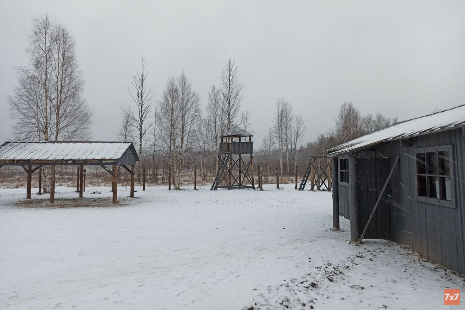 Бутафорский лагерь в Карелии