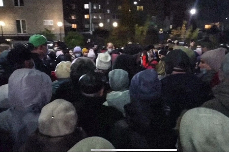 Стихийный митинг против застройки 4 октября