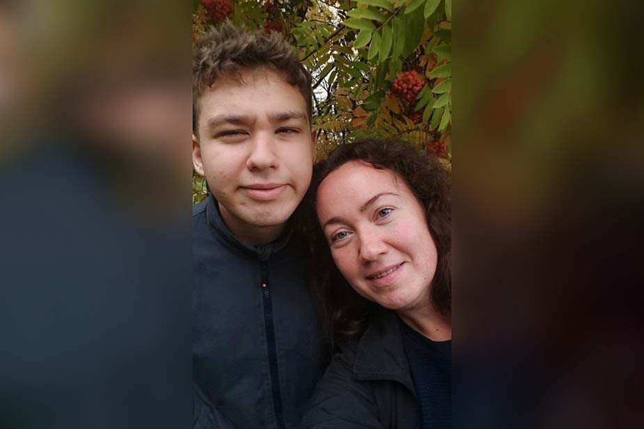 Дмитрий и его мать Екатерина