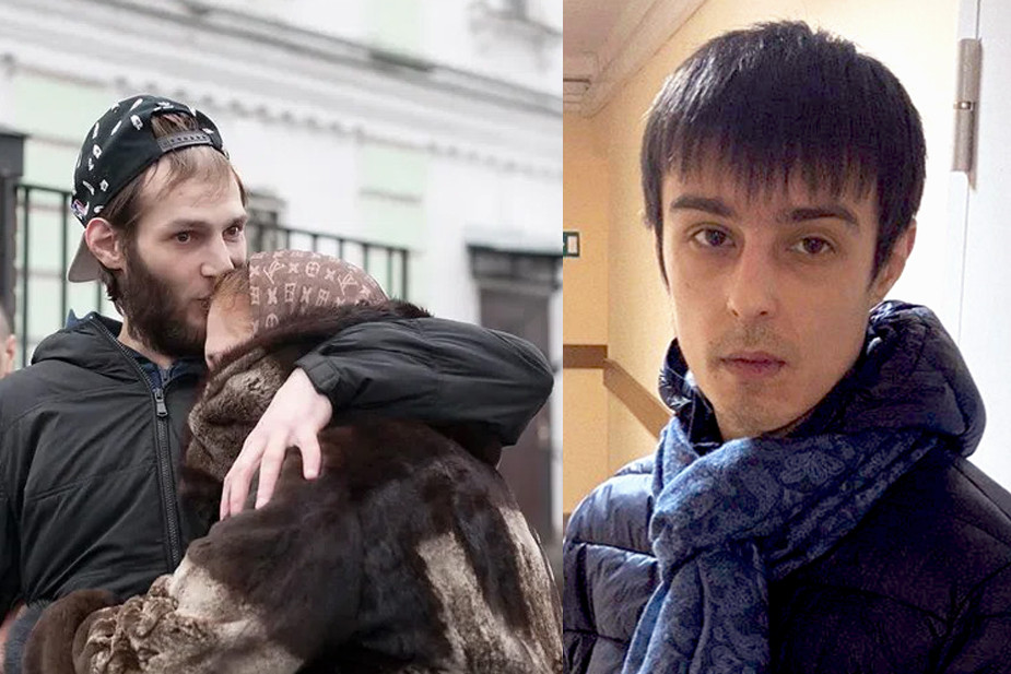 Пострадавшие от пыток Хасдин Муртазалиев и Артур Гукасян