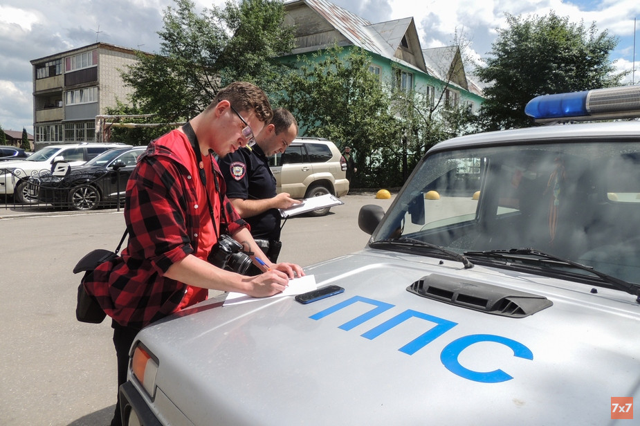 Рогожкин пишет заявление о нападении