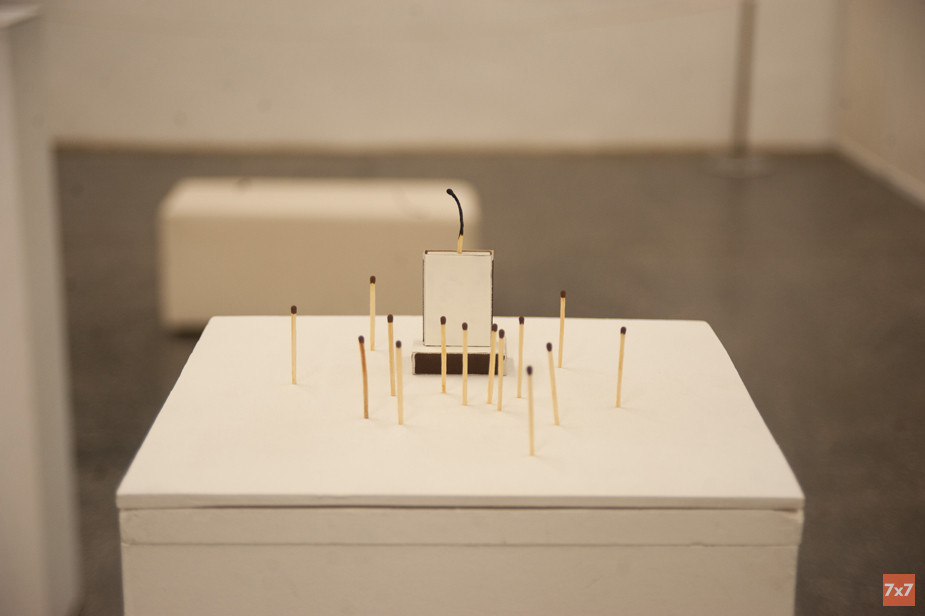 Работа из серии инсталляций «Частная жизнь». Фото предоставлено «7х7»