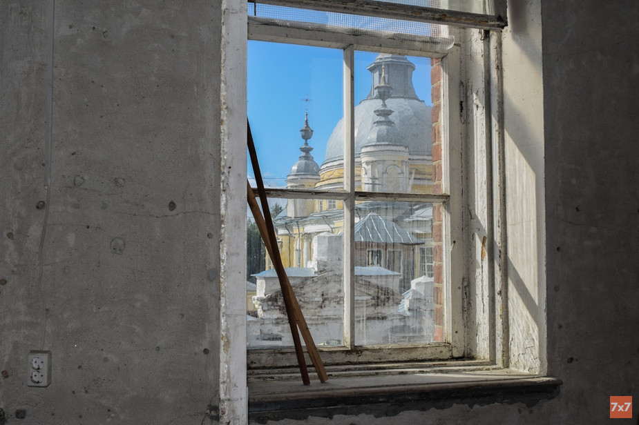 Вид из окна дома Никуличева. Фото Евгении Сибирцевой