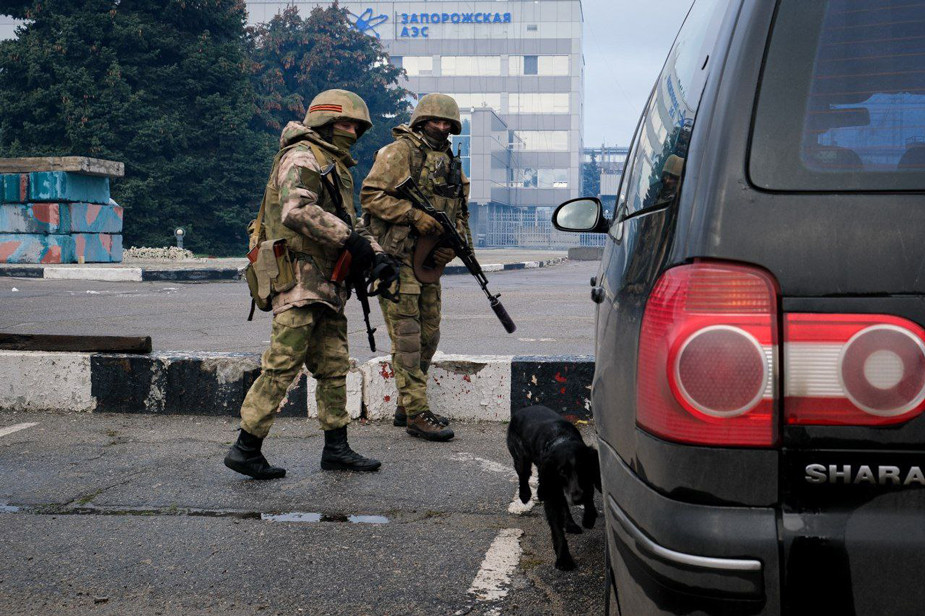 Росгвардейцы на Запорожской АЭС, декабрь 2023 года. Фото: Росгвардия
