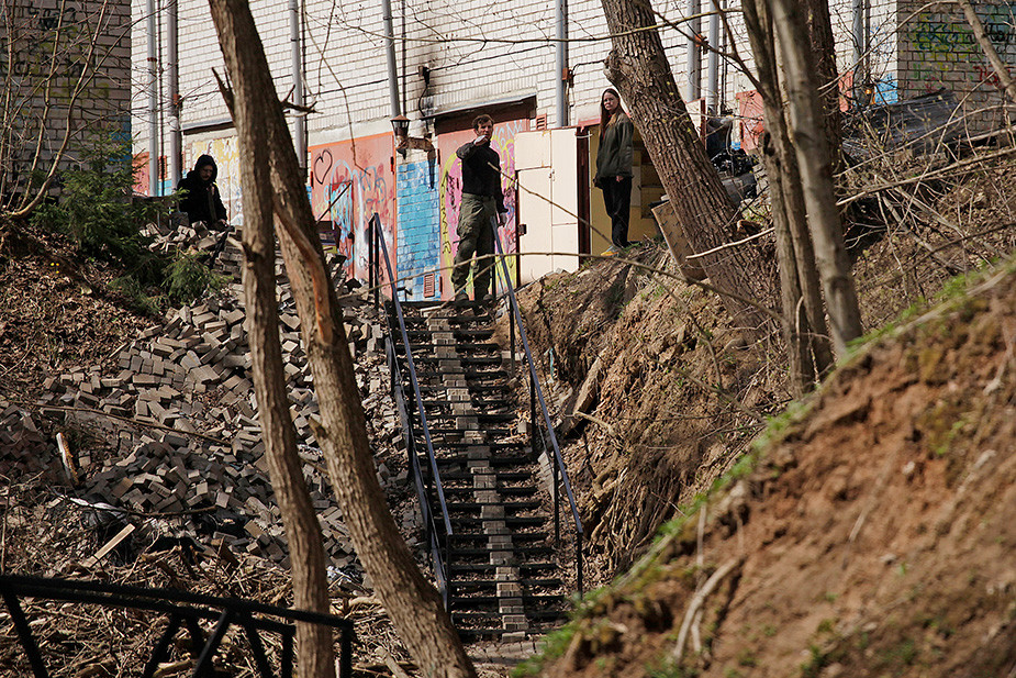 В 2020 году смоляне, в том числе «ШТАБ», начали очищать от мусора Рачевский овраг в центре города. Фото предоставлено героем материала