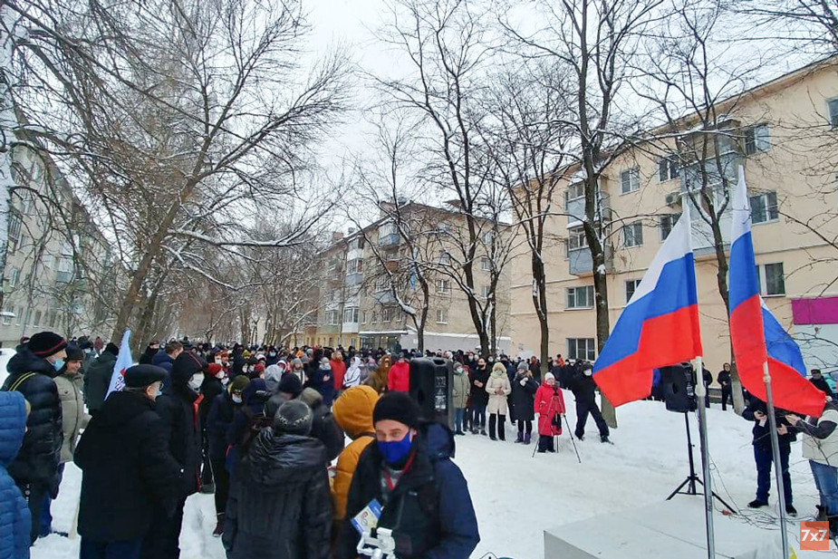 Митинг в Вологде