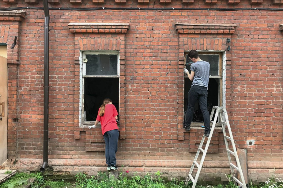 Ремонт в доме Никуличева. Фото из личного архива