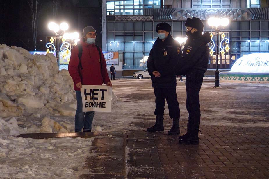 Пикет в Сыктывкаре 1 марта