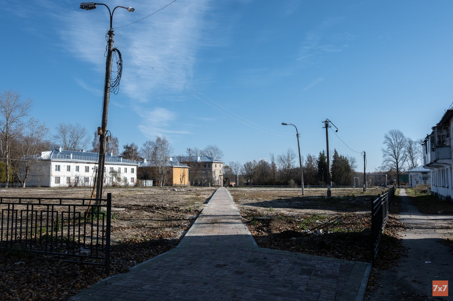 Недостроенный сквер