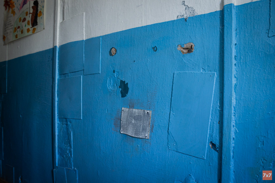 Стена в коридоре корпуса младшеклассников