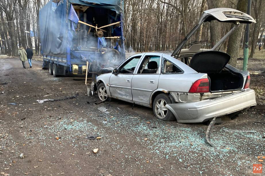 Последствия обстрелов Белгорода