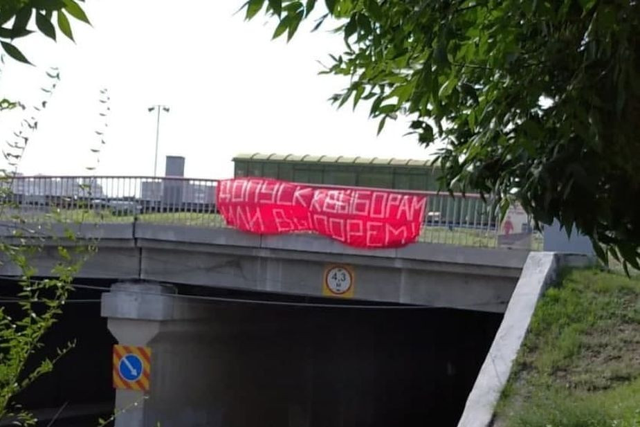 Акция 'лимоновцев' в Ульяновске