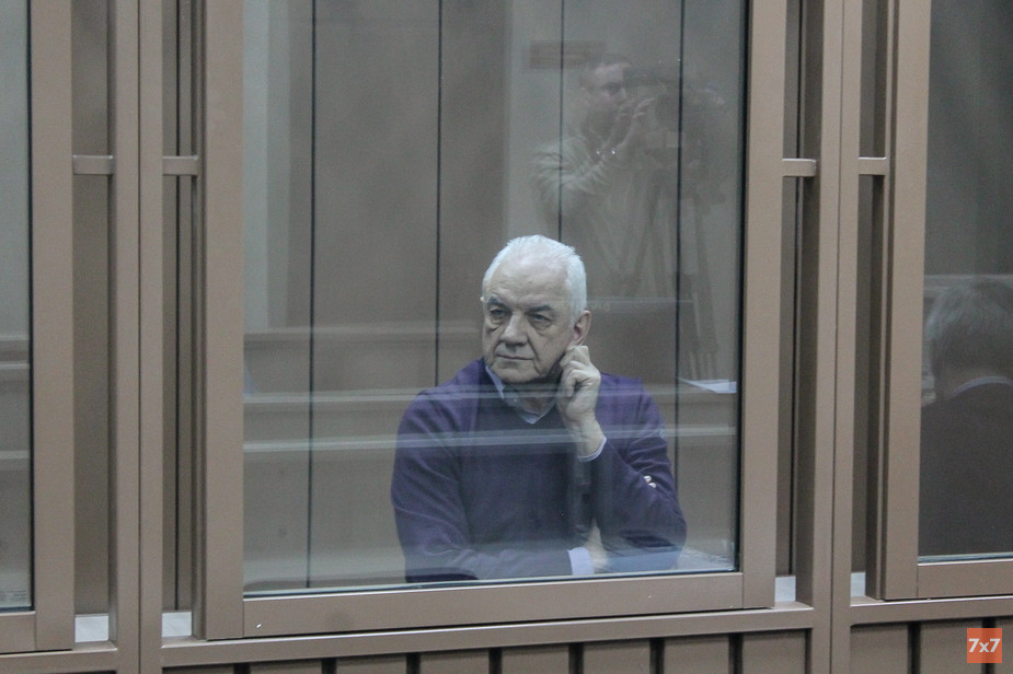 Николай Цхадая в зале суда