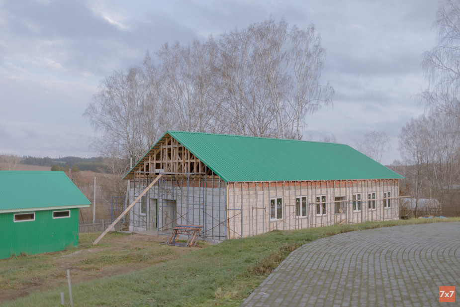 Дом милосердия при храме, который строится усилиями Бурановских бабушек