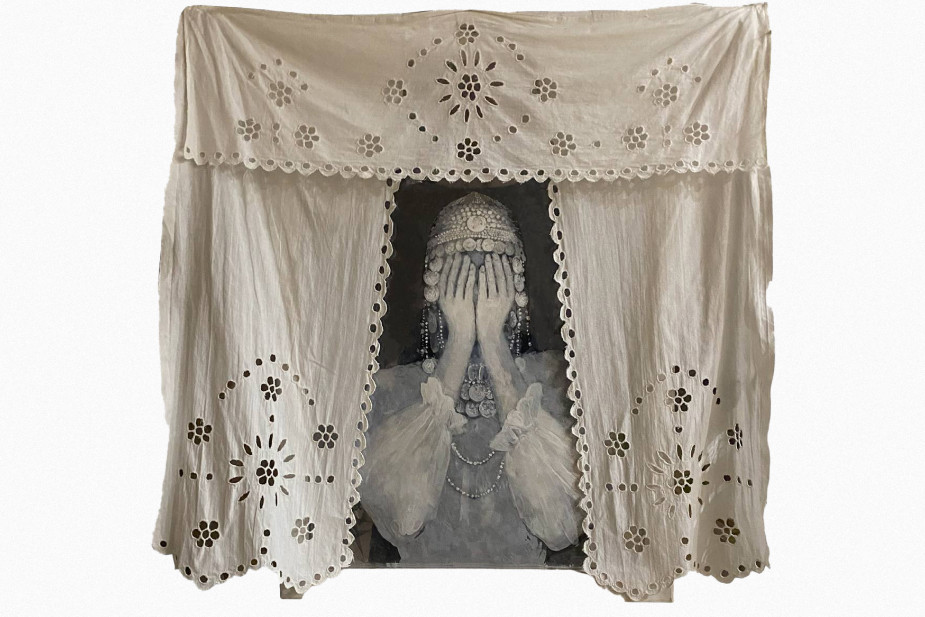 Арт-объект "Шурӑ" - работа художницы Юмы Андреевой