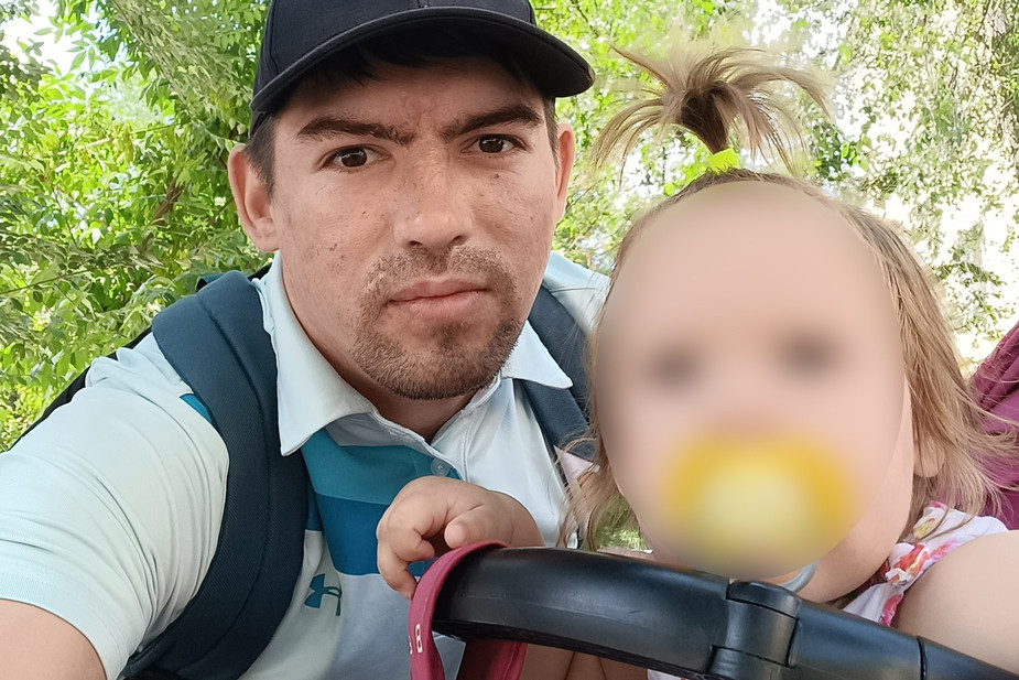 Алексей Кочаш с дочерью. Фото с личной страницы во «ВКонтакте»