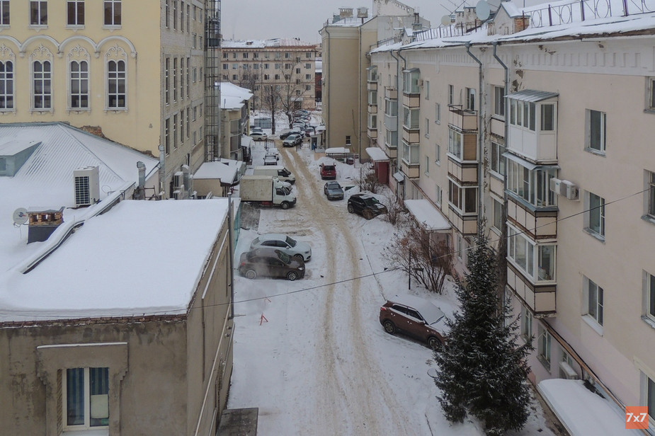 Двор дома №67 на улице Московской