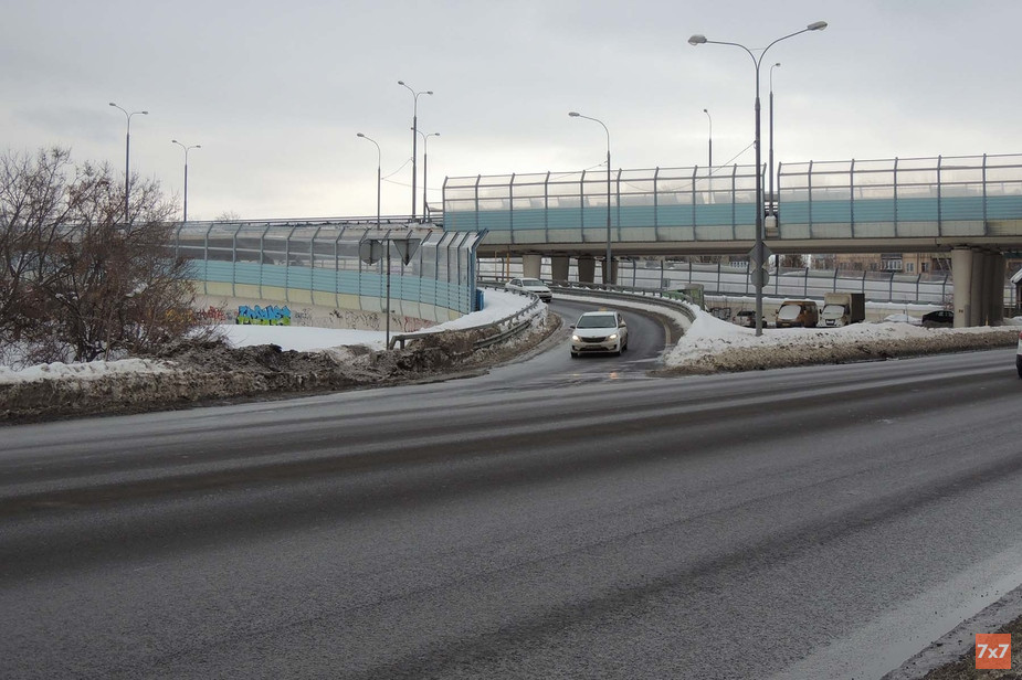 Пензенский путепровод на месте бывшего дома семьи Эзау