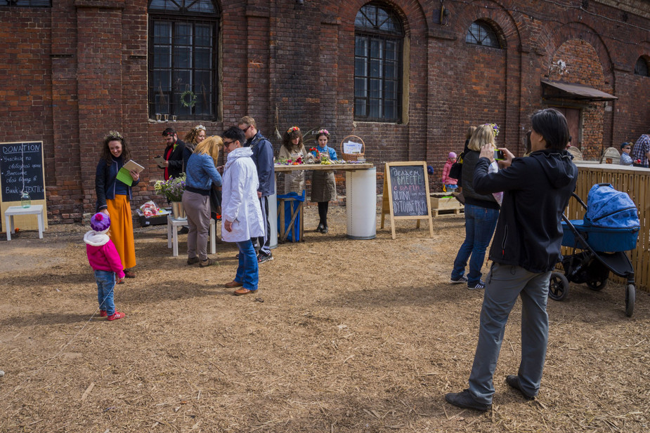 Городской выходной на пространстве Textil, 2014 год. Фото: «7x7»