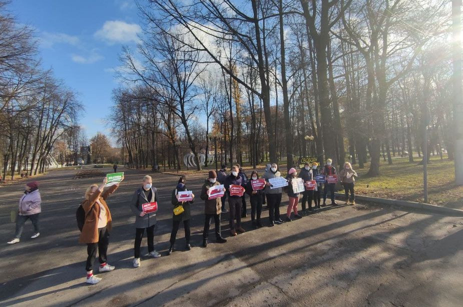 Акция памяти в Иванове. Фото Сергея Римского