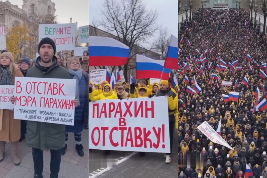 ИИ-митинг в Орле, создатель Юрий Парахин