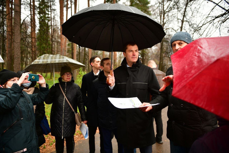 Обсуждение проекта благоустройства Павловской рощи