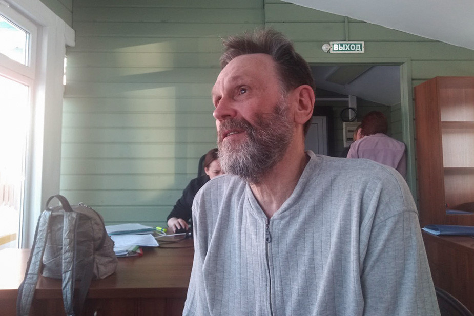 Oleg Pigalov is a regular customer at the "Izhevskie Termy" and a protest campaigner. Photo courtesy of the 7x7