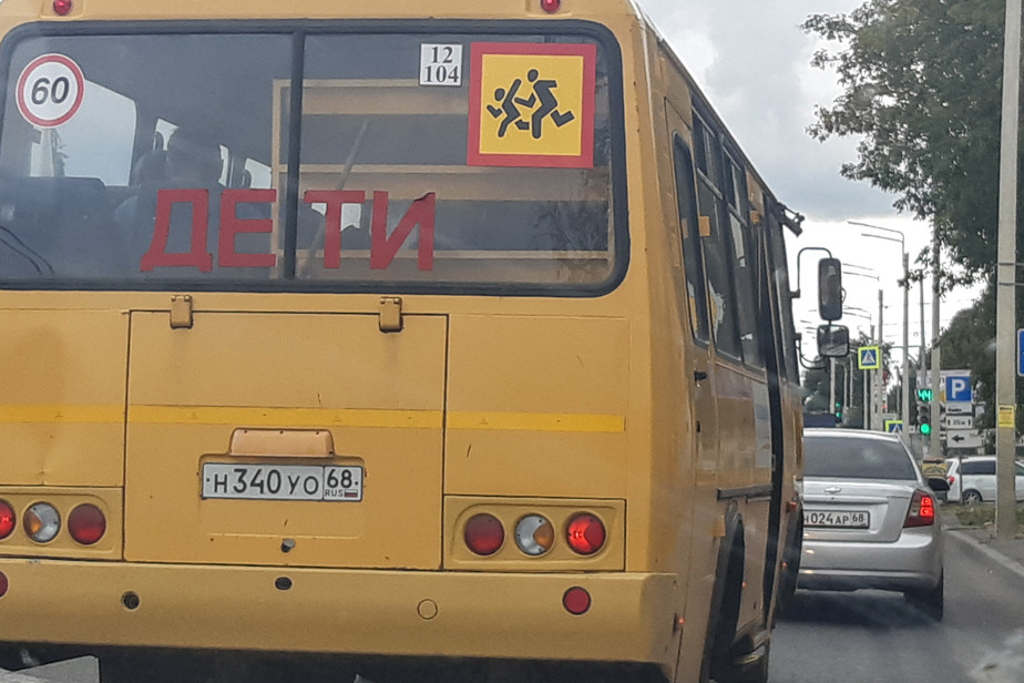 Очевидцы сфотографировали автобусы, которые подвозят наблюдателей в Тамбове