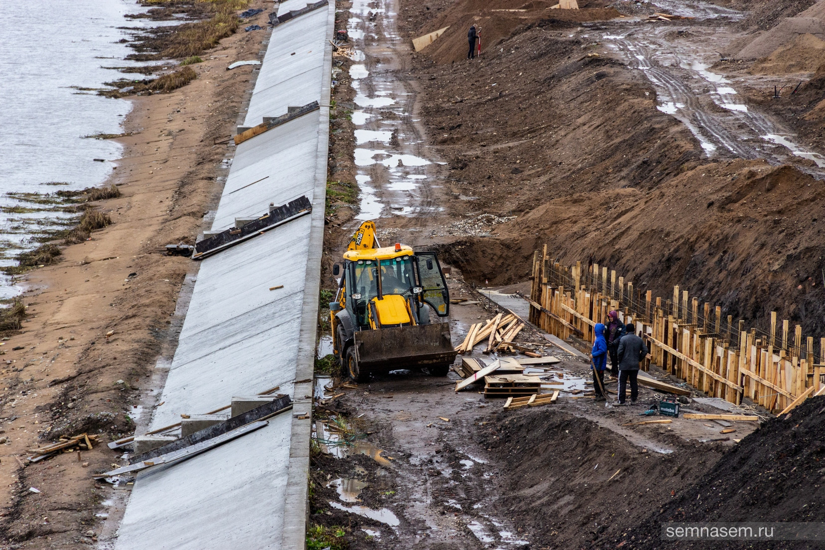 Реконструкция набережной Александра Невского
