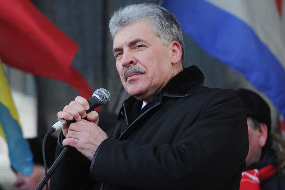 Павел Грудинин. Фото: Андрей Любимов / АГН «Москва»