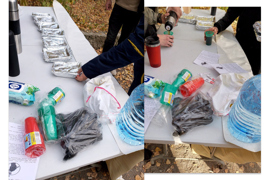 Акция «Еда вместо бомб» в Екатеринбурге 6 октября 2024 года