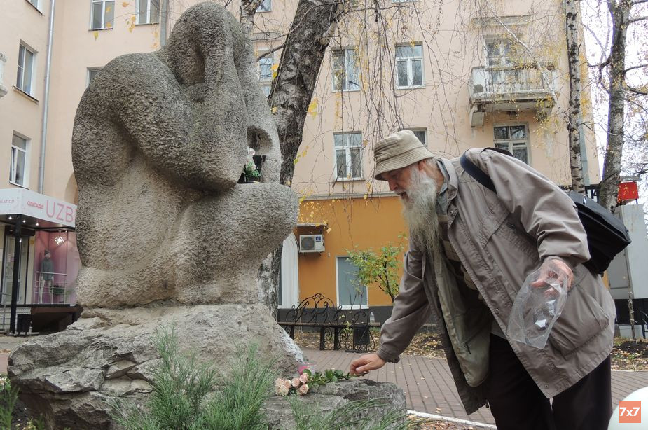 Акция памяти жертв репрессий в Пензе. Фото Евгения Малышева