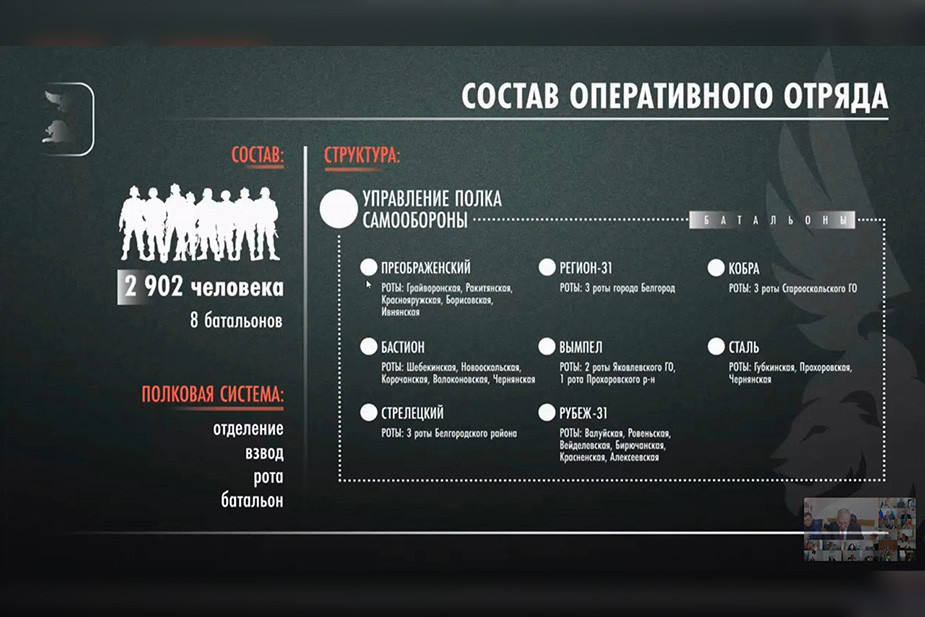 A snapshot from Vyacheslav Gladkov's broadcast on VKontakte: https://vk.com/gladkov_vv?w=wall639631882_966211/