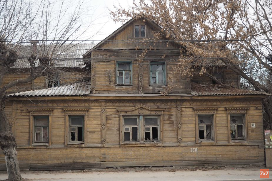 Дом №58 по улице Горького в Рязани