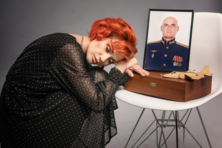 Фото из фотопроекта «Жена героя»