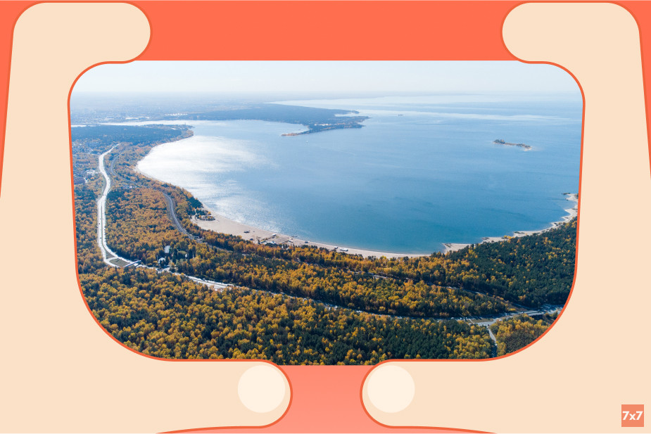 Обское водохранилище называют Обским морем. Фото Никиты Дюганова