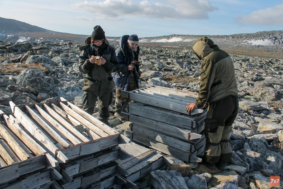 Ящики с кернами лежат на Чудном уже восемь лет