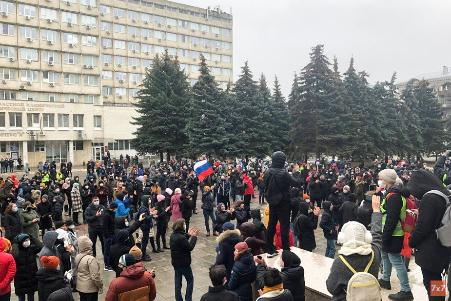 Акция протеста в Воронеже