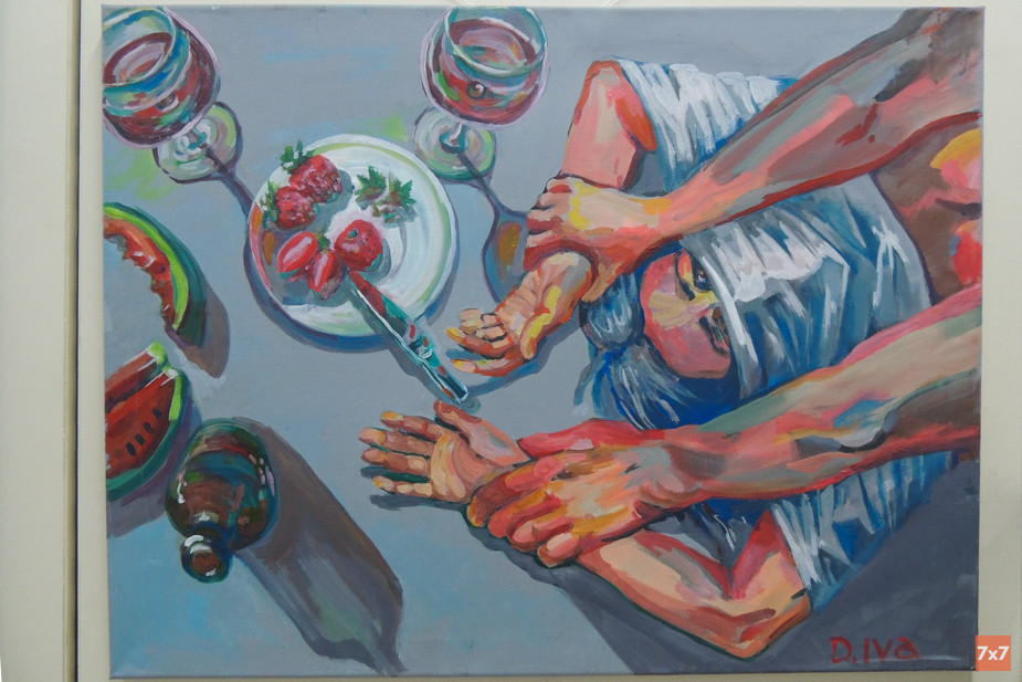 Работа художницы Дарьи Лисициной