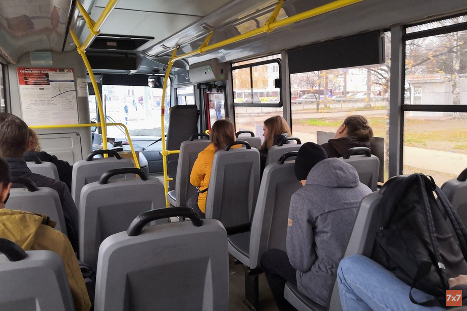 Ярославская маршрутка в первый «нерабочий» день