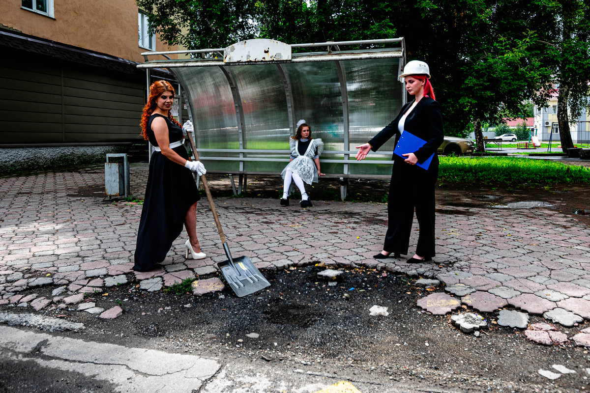 “Beauty Against the Backdrop of Chaos” project. Photo: Dmitry Kochergin