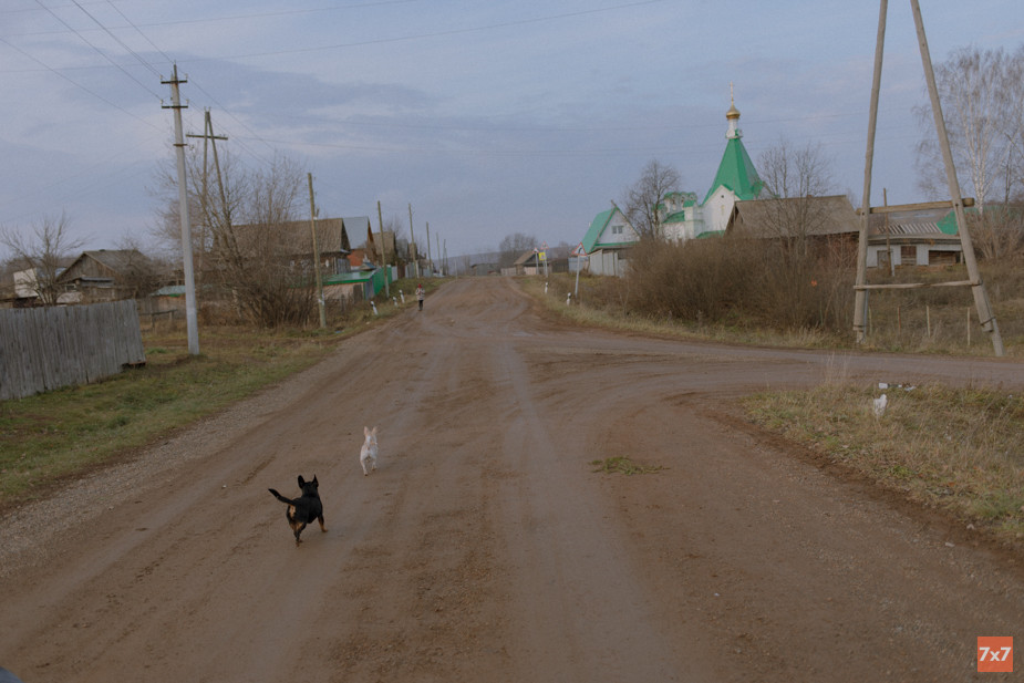 Бураново, дорога к храму