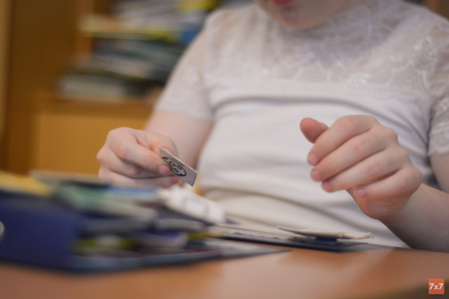 Даше 11 лет. У нее синдром Дауна