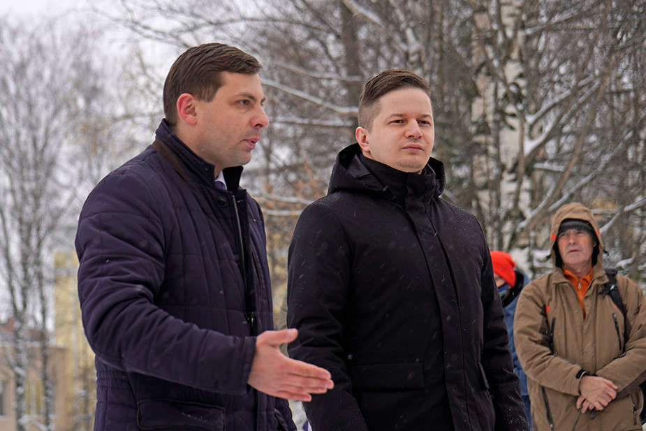 Олег Михайлов и Виктор Воробьев