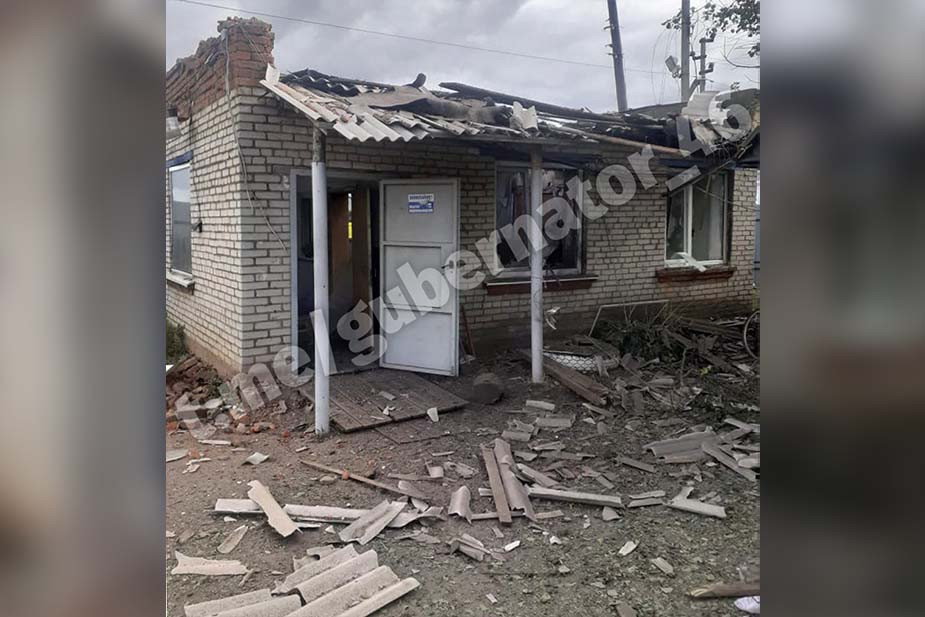 Последствия обстрелов Тёткина в сентябре 2022 года. Фото из Telegram-канала Романа Старовойта